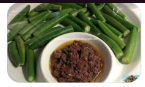Steamed Okra with Bagoong